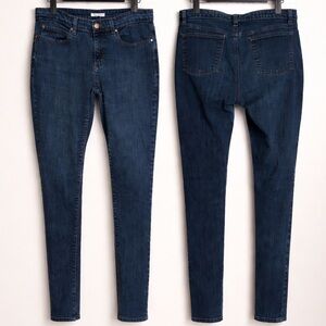 Eileen Fisher Organic Cotton Stretch Skinny Jeans Blue Denim Size 8 US